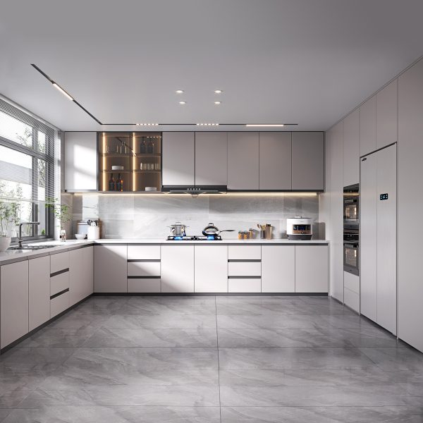 White Gloss Kitchen Cabinets Design Ideas